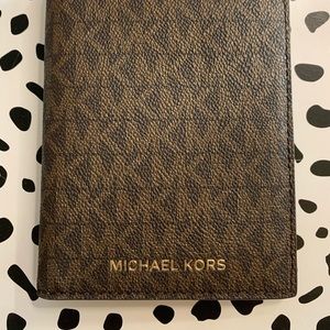 Michael Kors passport wallet